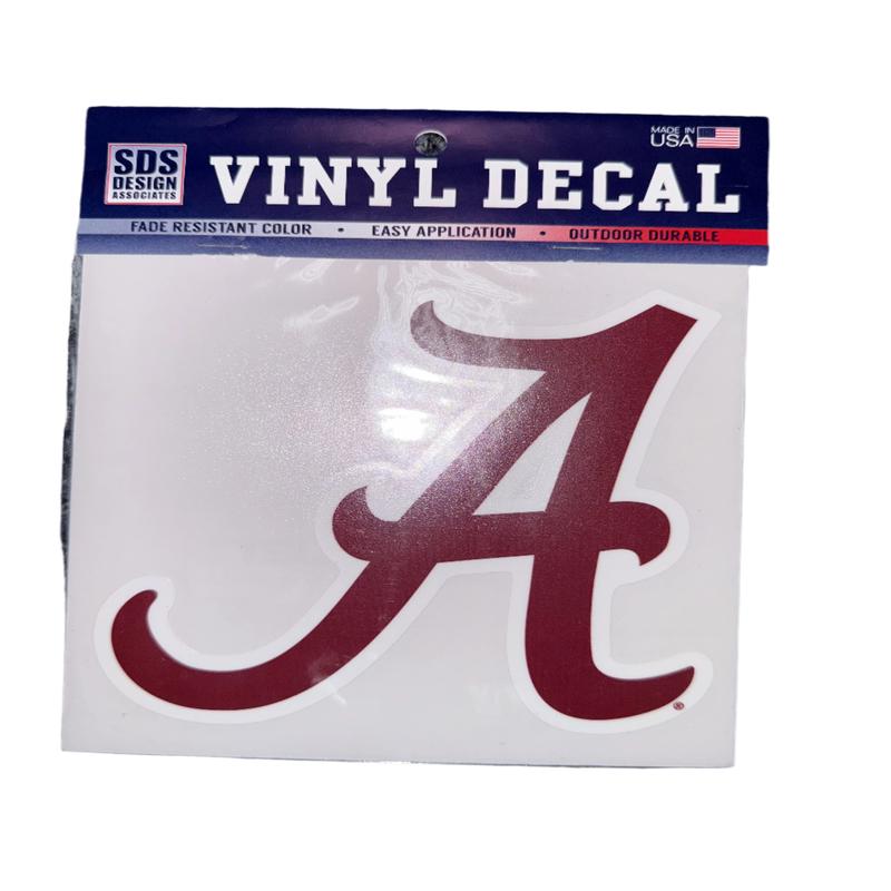 6" Vinyl Decal Script A