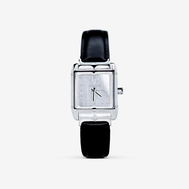 Alabaster Industries - Silver Vault Watch - (Black)