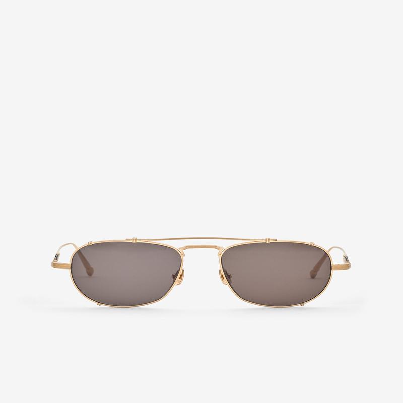 Matsuda - M3151 Sunglasses - (Brushed Gold/Grey)