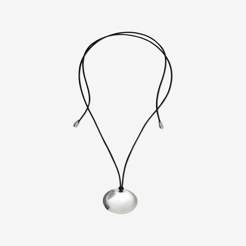 Sophie Buhai - Medium Full Moon Pendant - (Silver)