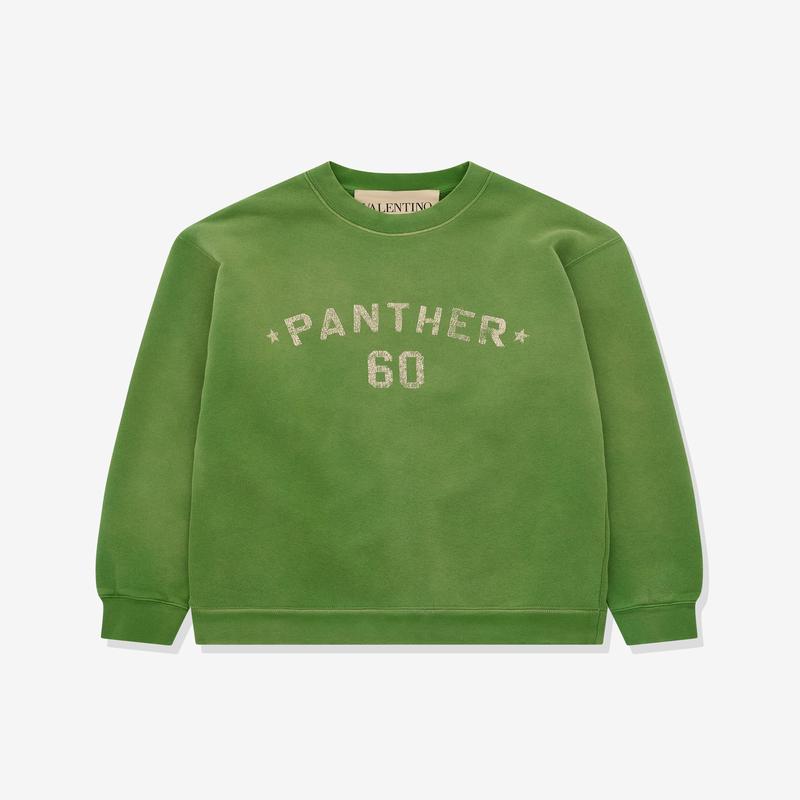 Valentino - Mens Chez Valentino Print Sweatshirt - (Laurel)