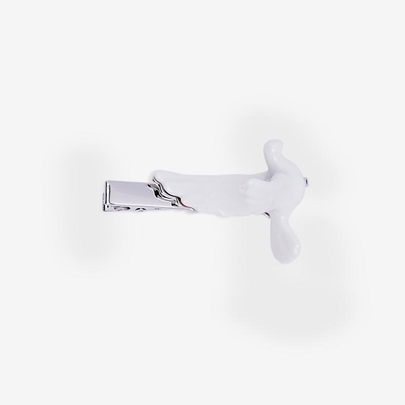 Yvmin - Womens SHUSHU/TONG Dove Hair Clip - (White)