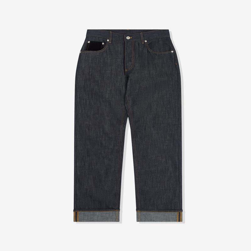 Bottega Veneta - Mens Indigo Wash Light Denim - (Indigo)