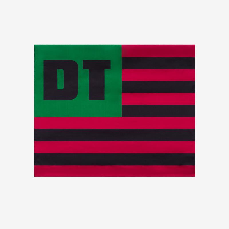 Denim Tears - DT Flag Silk Scarf - (Multi)