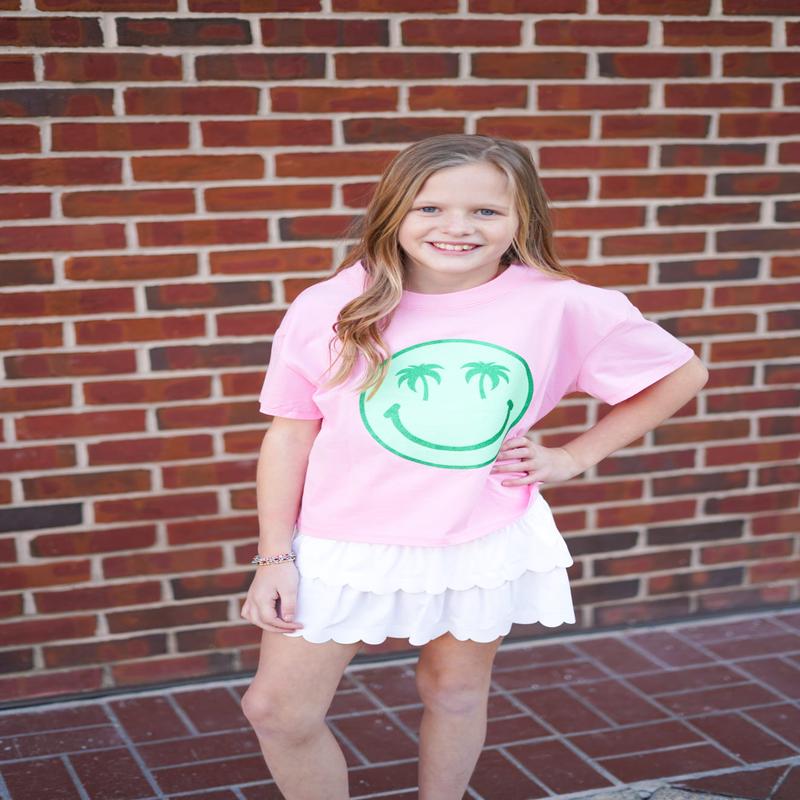 Girls' Palm Smiley Tee