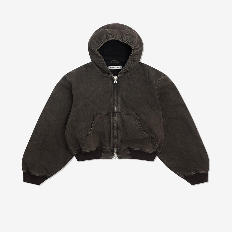 Our Legacy - Mens Bank Jacket - (Black Coated Wash)