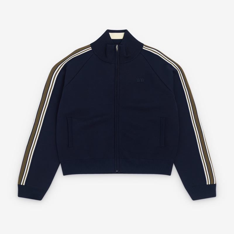 Wales Bonner - Mens Tide Track Top - (Navy)