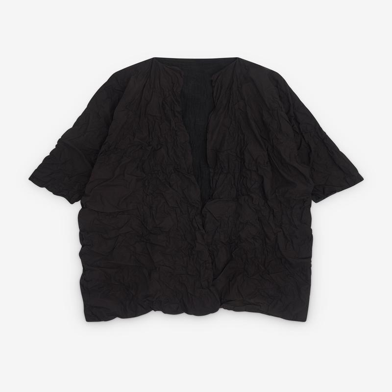 Daniela Gregis - Womens Collarless Jacket - (Black)