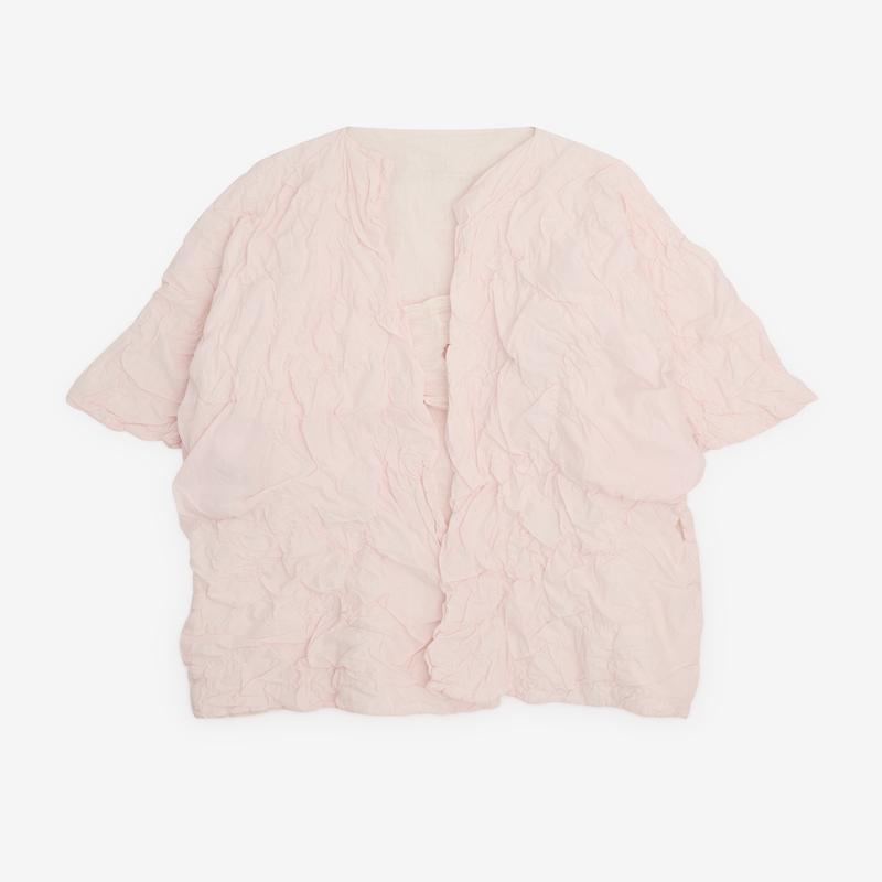 Daniela Gregis - Womens Collarless Jacket - (Dusty Pink)