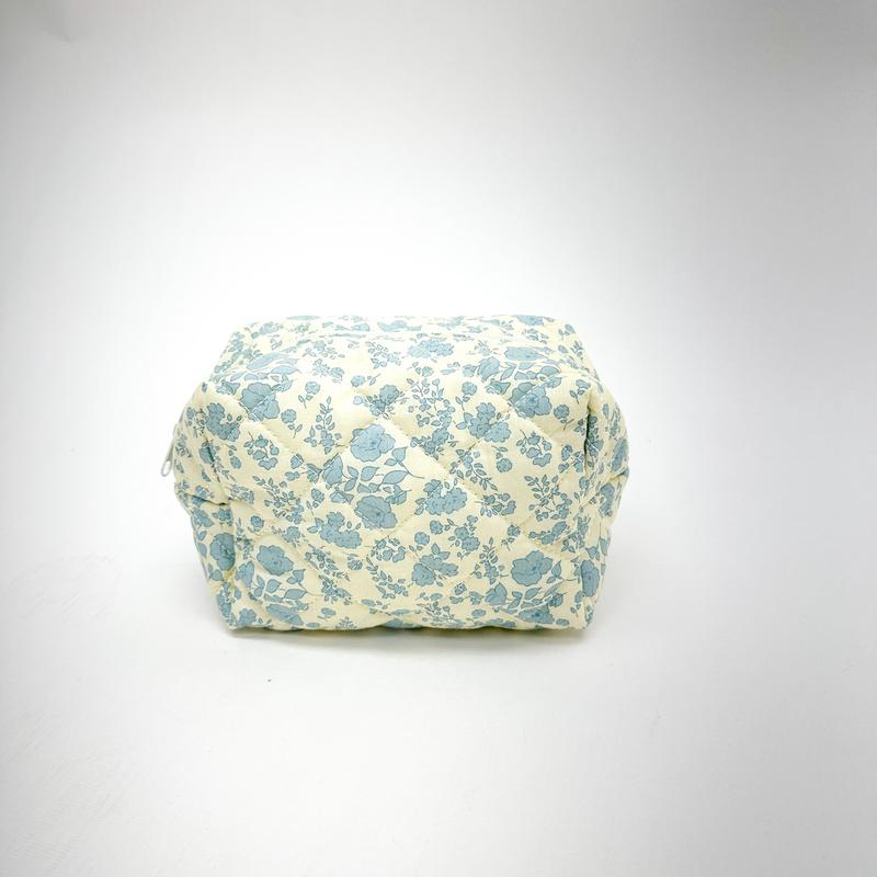 Faire Cotton Floral Large Cosmetic Bag