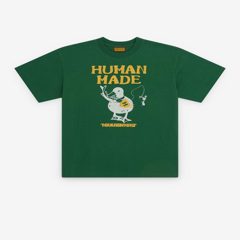 Human Made - Mens Graphic T-Shirt - (Green)