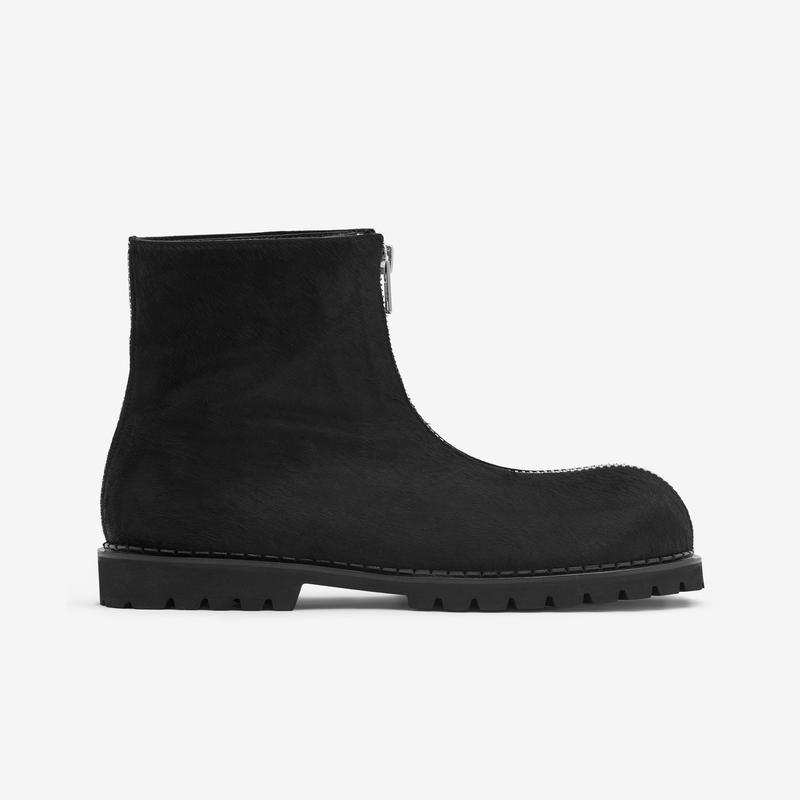 No Idea - Men's Big Foot 2 Zip 2 Layer Boots - (Black Pony)