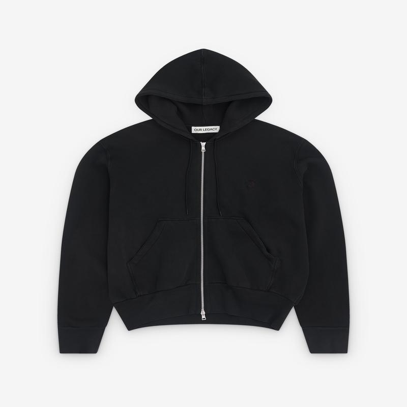 Our Legacy - Mens Zip Hood - (Black Yin Yang)