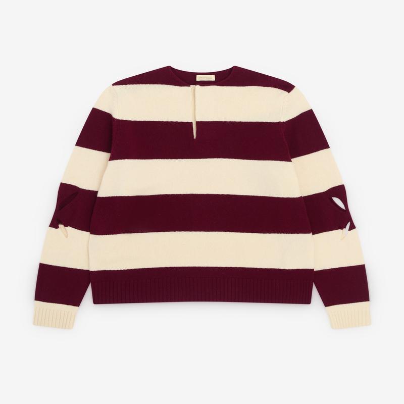 Stefan Cooke - Mens Rugby Knit - (Maroon)