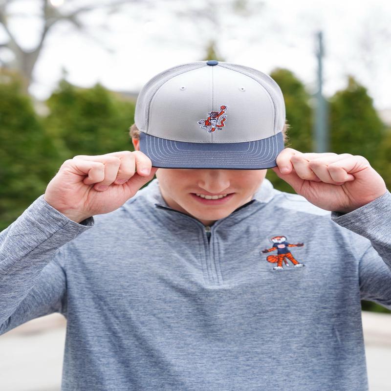 Aubie Basketball Trucker Hat