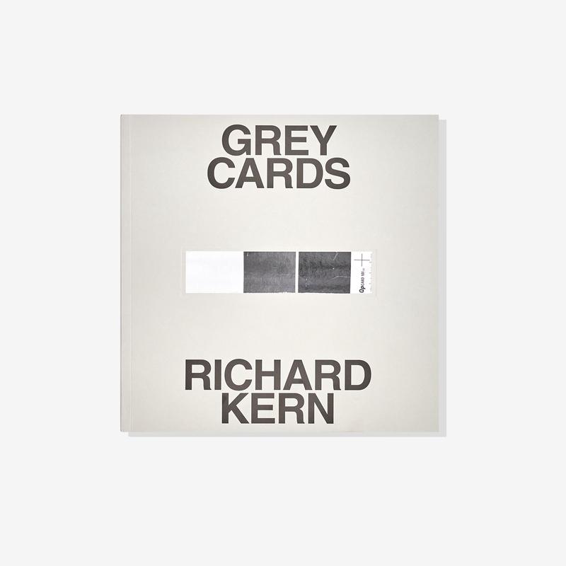 Friend Editions - Richard Kern Gray Cards