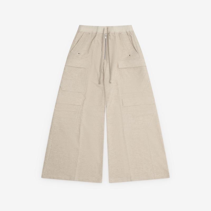 Rick Owens - Mens Cargobelas Trousers - (Natural)