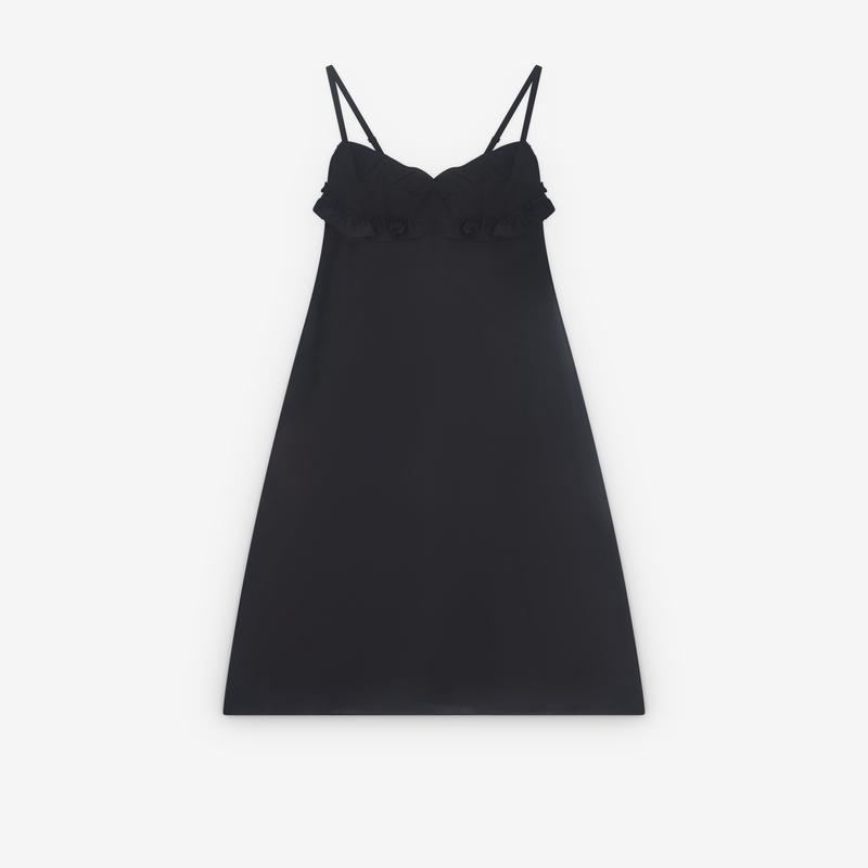 Simone Rocha - Womens Ruffle Dress - (Black)