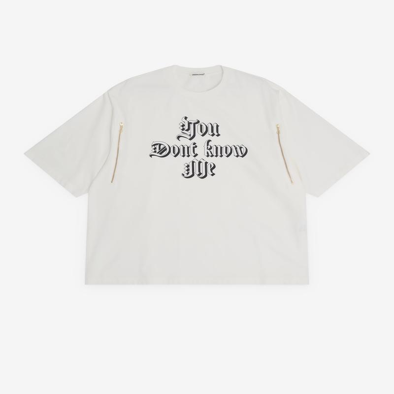 Undercover - Men's You Don't Know Me T-Shirt - (White)