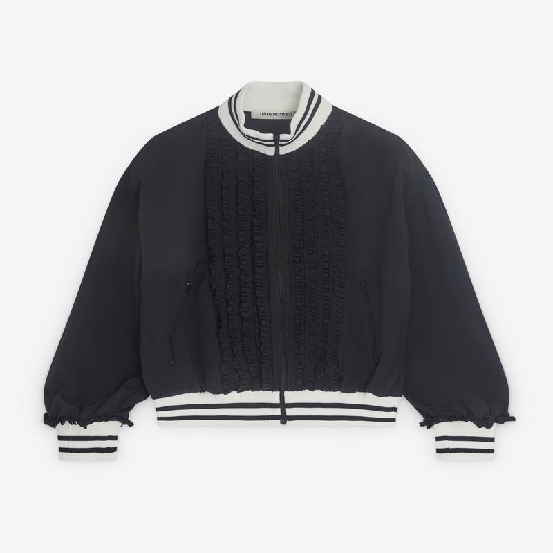 Undercover - Womens Ruffle Jacket - (Black)