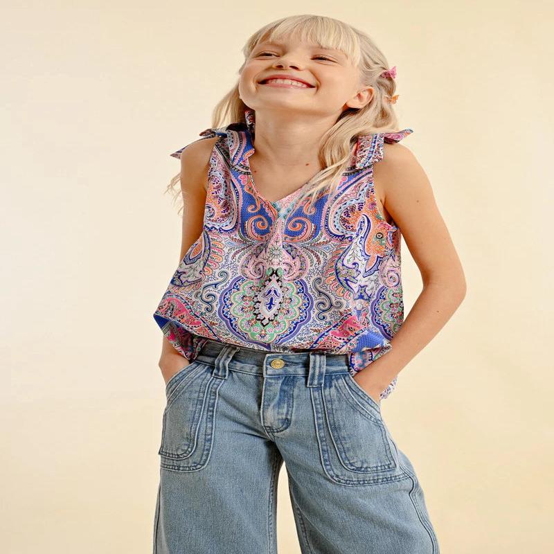 Girls' Mini Molly Tie Top