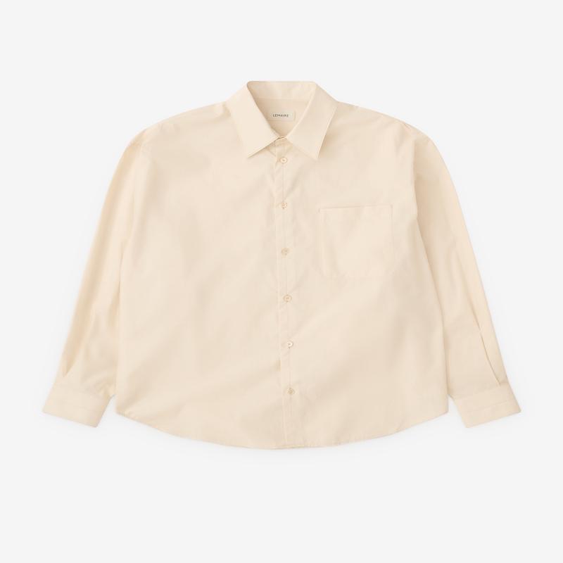 Lemaire - Mens Regular Shirt - (Light Yellow)