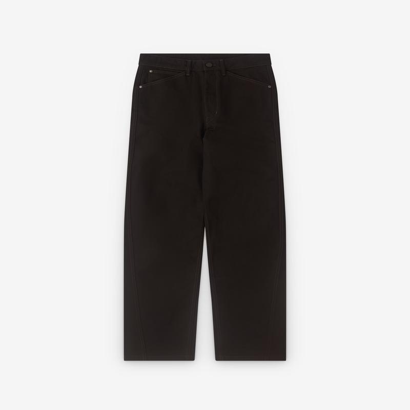 Lemaire - Womens Five Pockets Twisted Pants - (Black)
