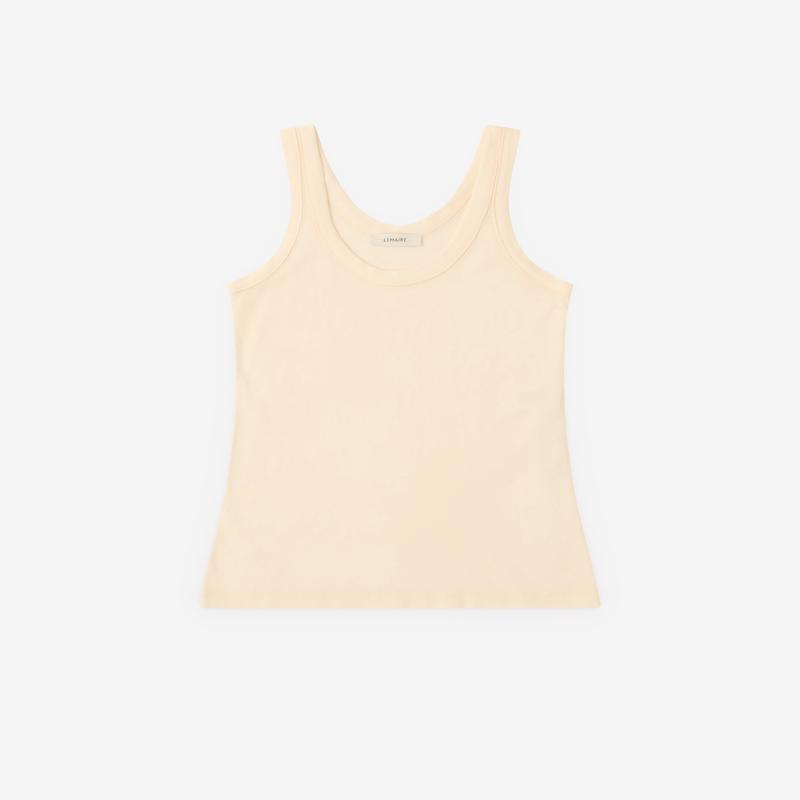 Lemaire - Womens Rib Tank Top - (Off White)