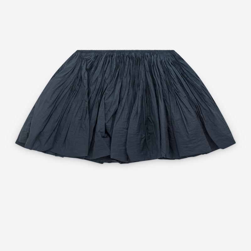 Alaa - Womens Bubble Skirt - (Dark Blue)