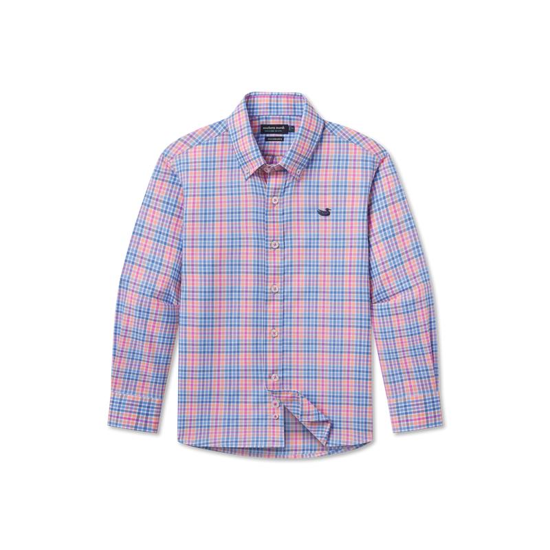 Boys' Southern Marsh Blount Performance Dress Shirt