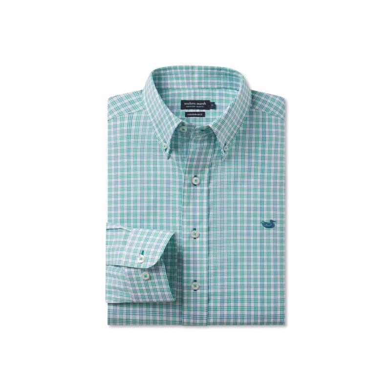 Boys' Southern Marsh Odessa Performance Dress Shirt