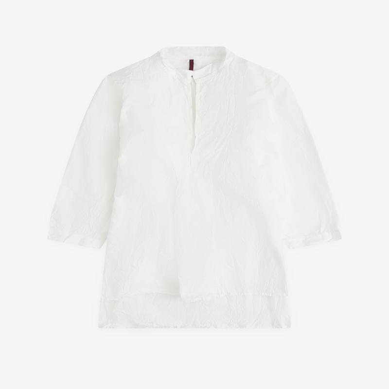Daniela Gregis - Womens Split Collar Shirt - (White)