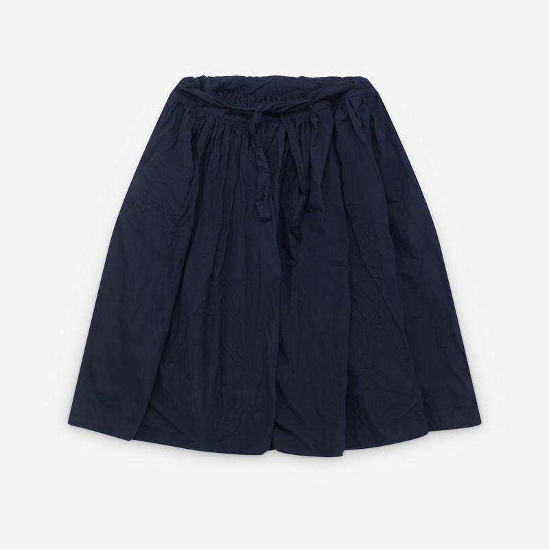 Daniela Gregis - Womens Tie Waist Skirt - (Navy)