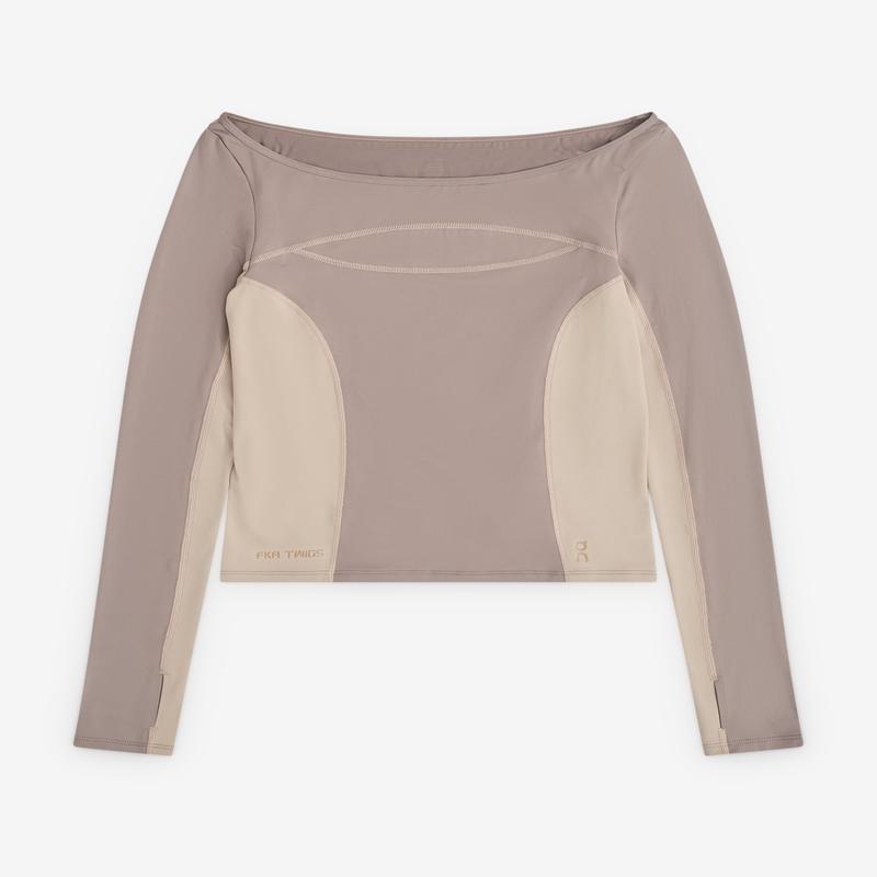 On-Running - Womens Studio Long Sleeve FKA - (Cinder)