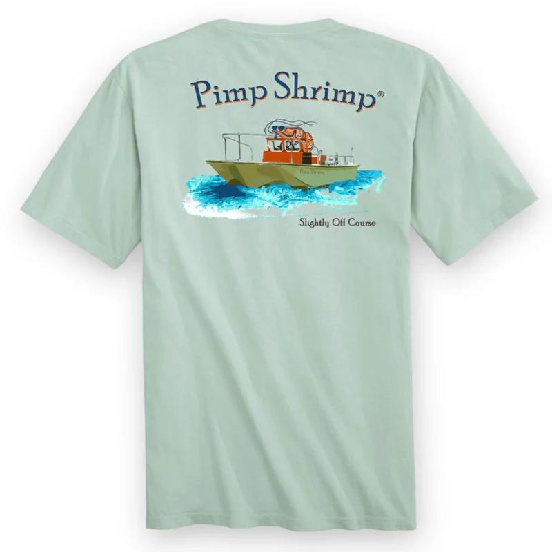 Pimp Shrimp Slightly Off Course Tee