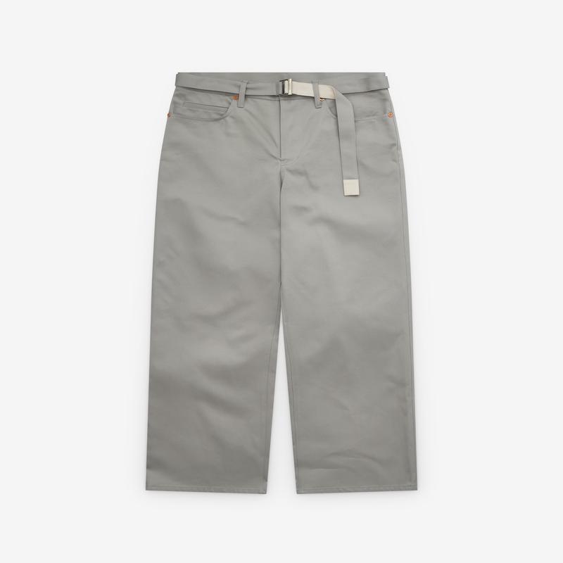 sacai - Mens Belted Chino Pants - (Stone)
