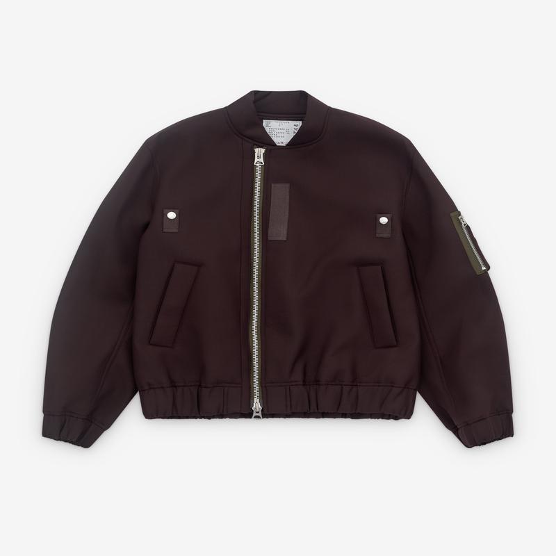 sacai - Mens Bomber Jacket - (Brown)
