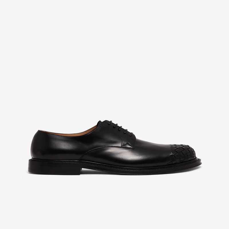 Bottega Veneta - Mens James Lace-Up Shoe - (Black)