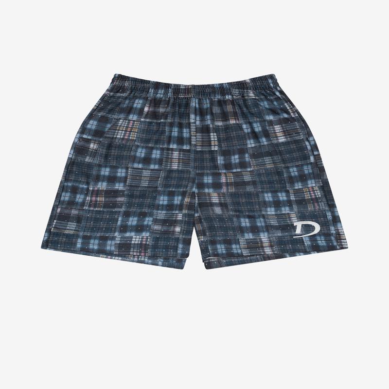 Denim Tears - Madras Practice Shorts - (Navy)