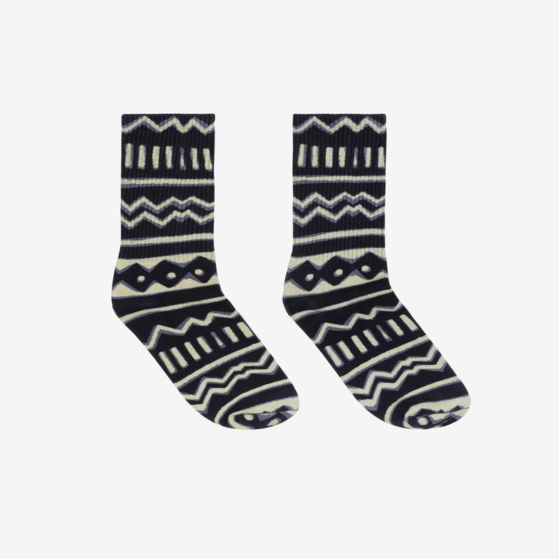 Denim Tears - Men's Mudcloth Socks - (Striped)