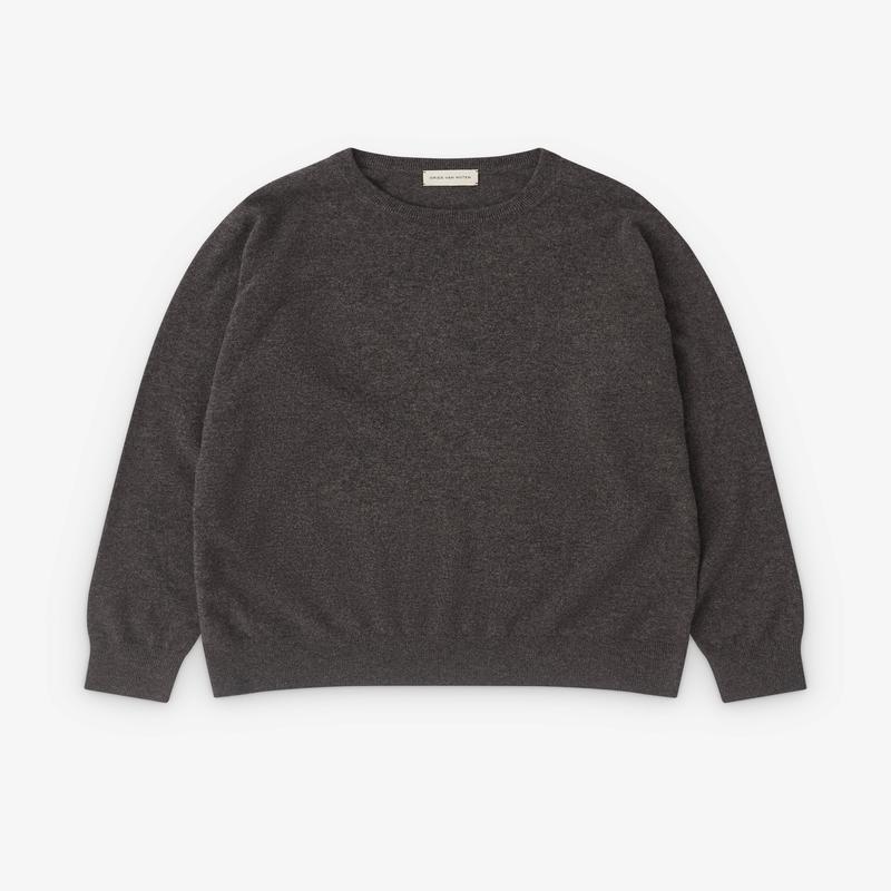 Dries Van Noten - Mens Crewneck Sweater - (Dark Grey)