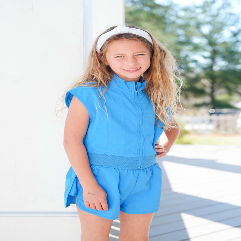 Girls' Ocean Blues Top