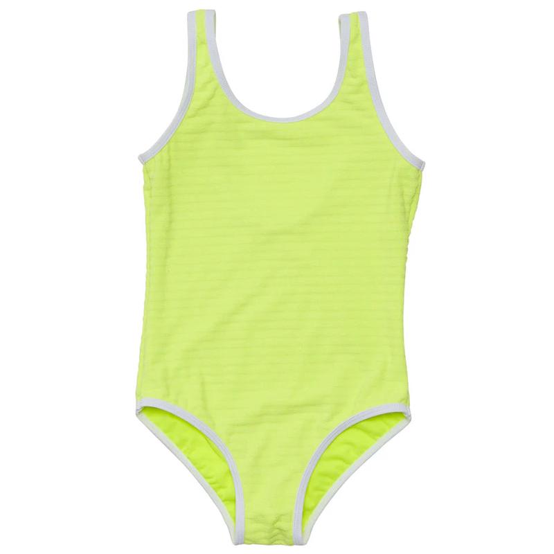 Girls' Snapper Rock Citron Zest Scoop Swimsuit