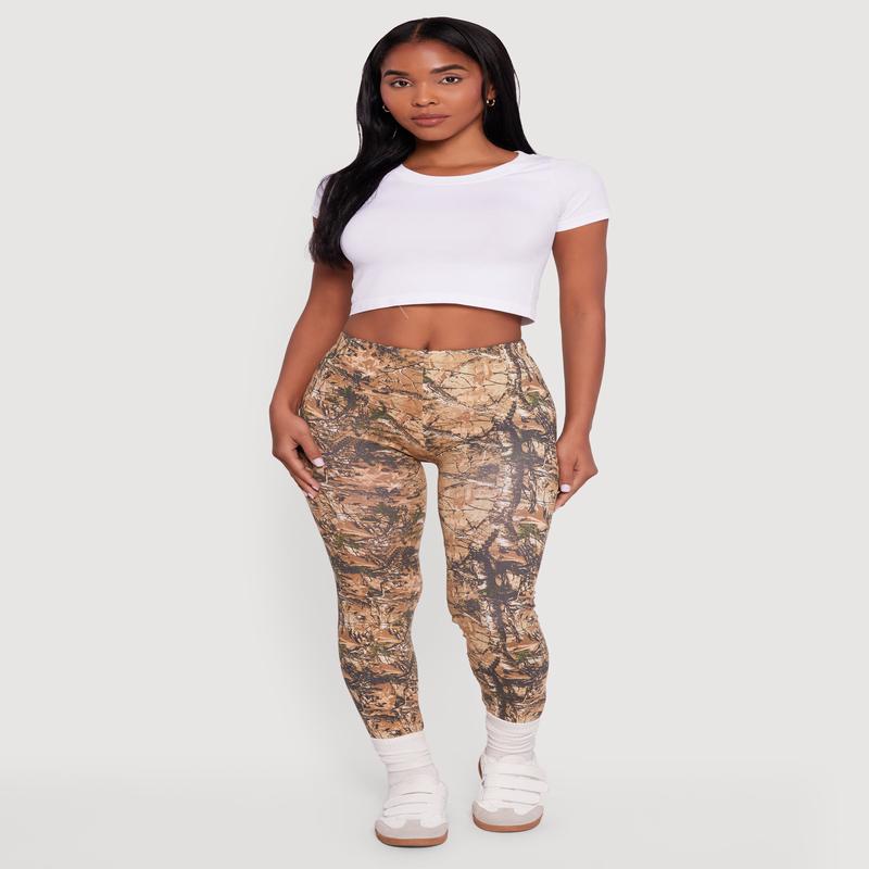 Hunter Camo High Waisted Leggings