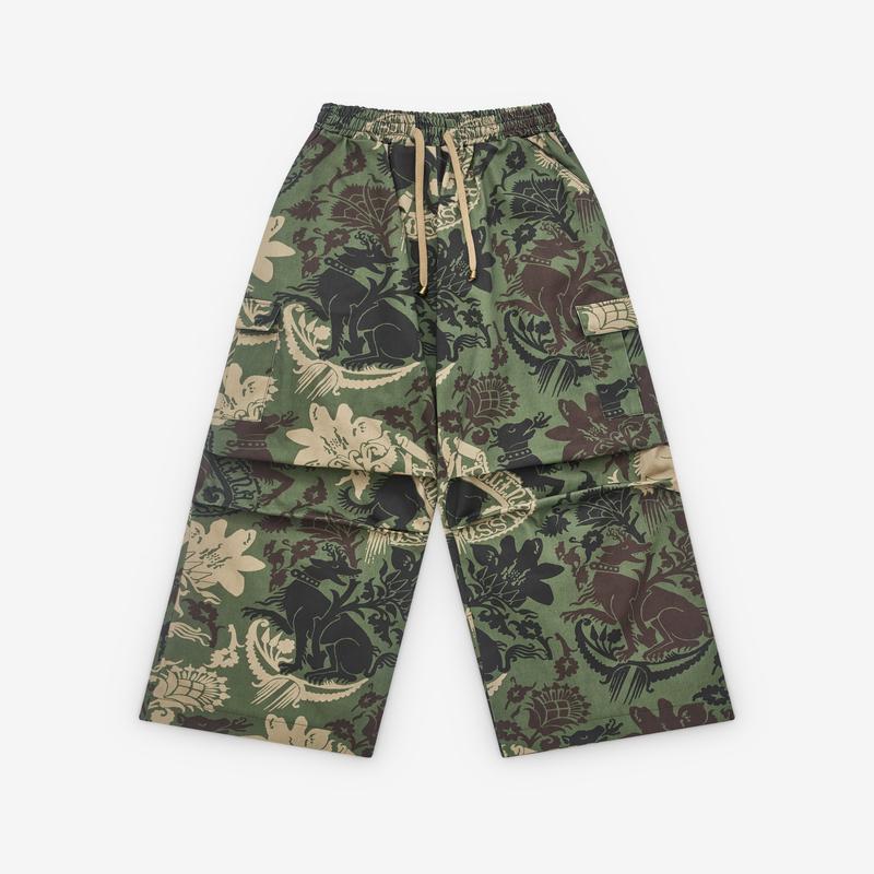 Paolina Russo - Womens Cargo Camo Trousers - (Khaki)