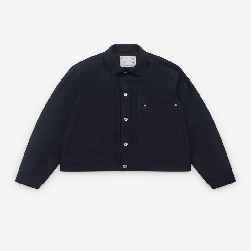 sacai - Mens Trucker Jacket - (Black)
