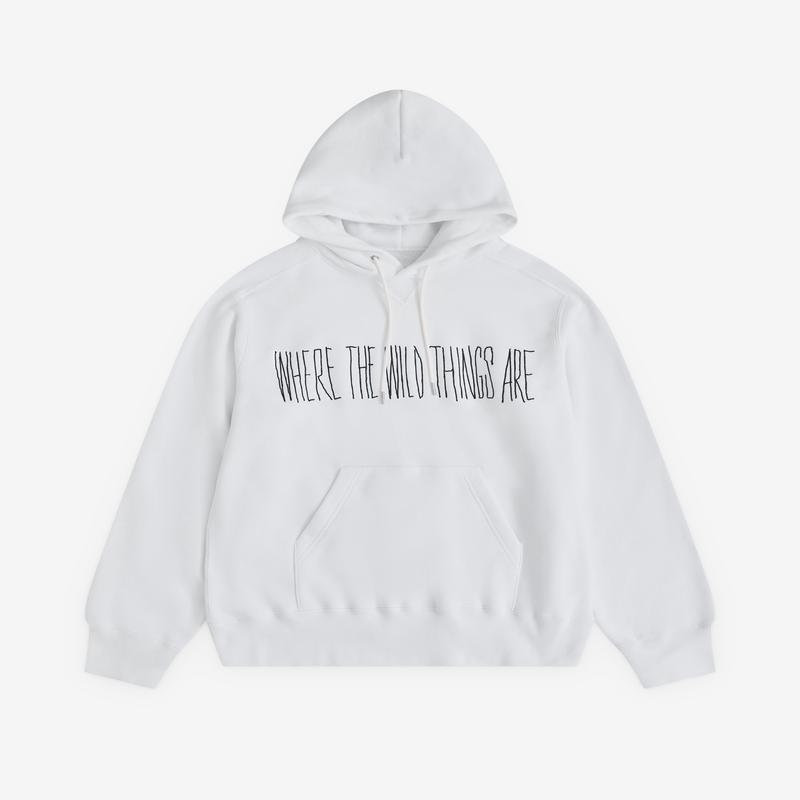 sacai - Mens Where The Wild Things Are Hood - (White)