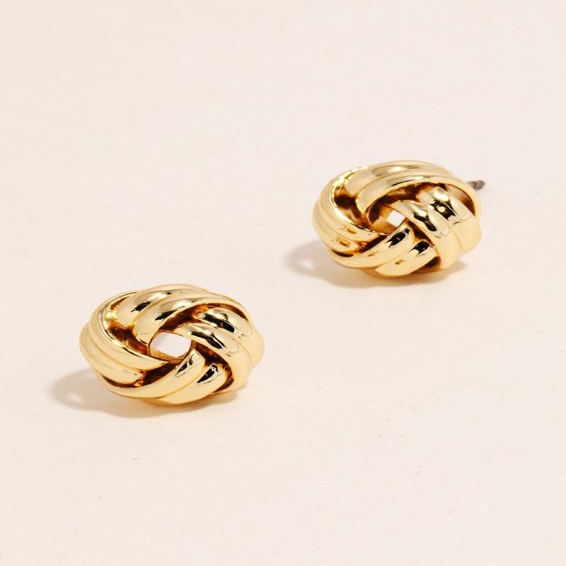 The Knotted Stud Earrings