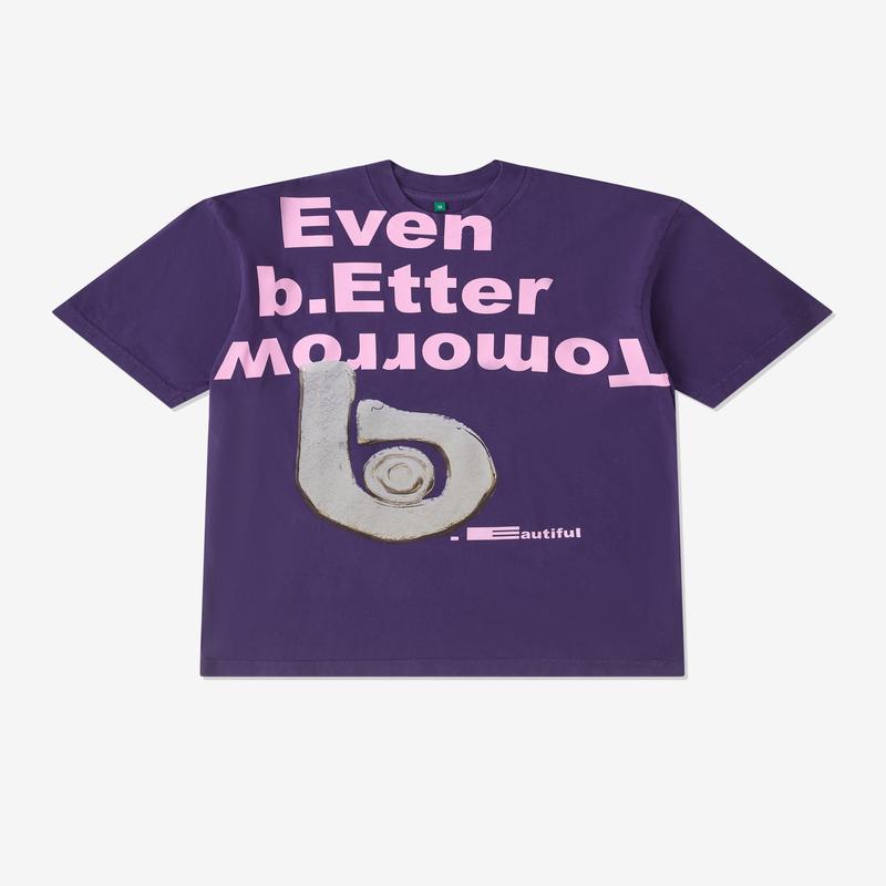 B.Eautiful - Even Better Tomorrow T-Shirt - (Purple)
