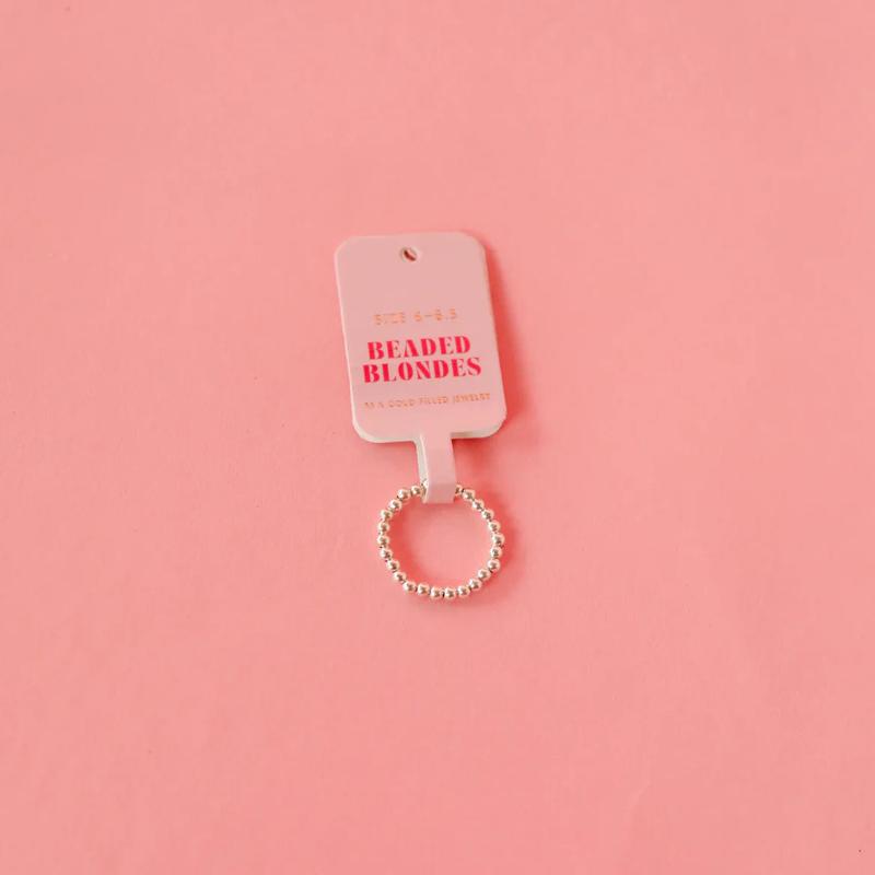 Beaded Blonde Lexi Ring